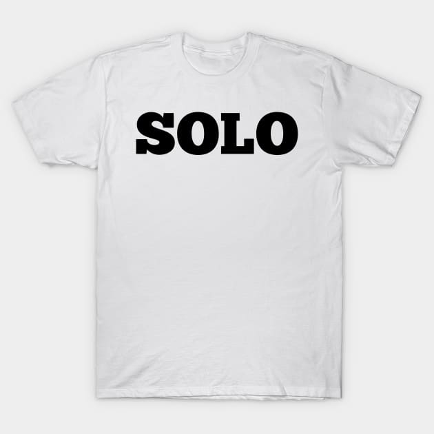 solo T-Shirt by FromBerlinGift